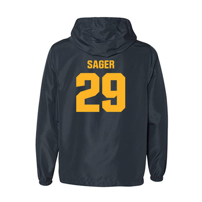 UW Eau Claire - NCAA Football : DeShaun Sager - Windbreaker-1