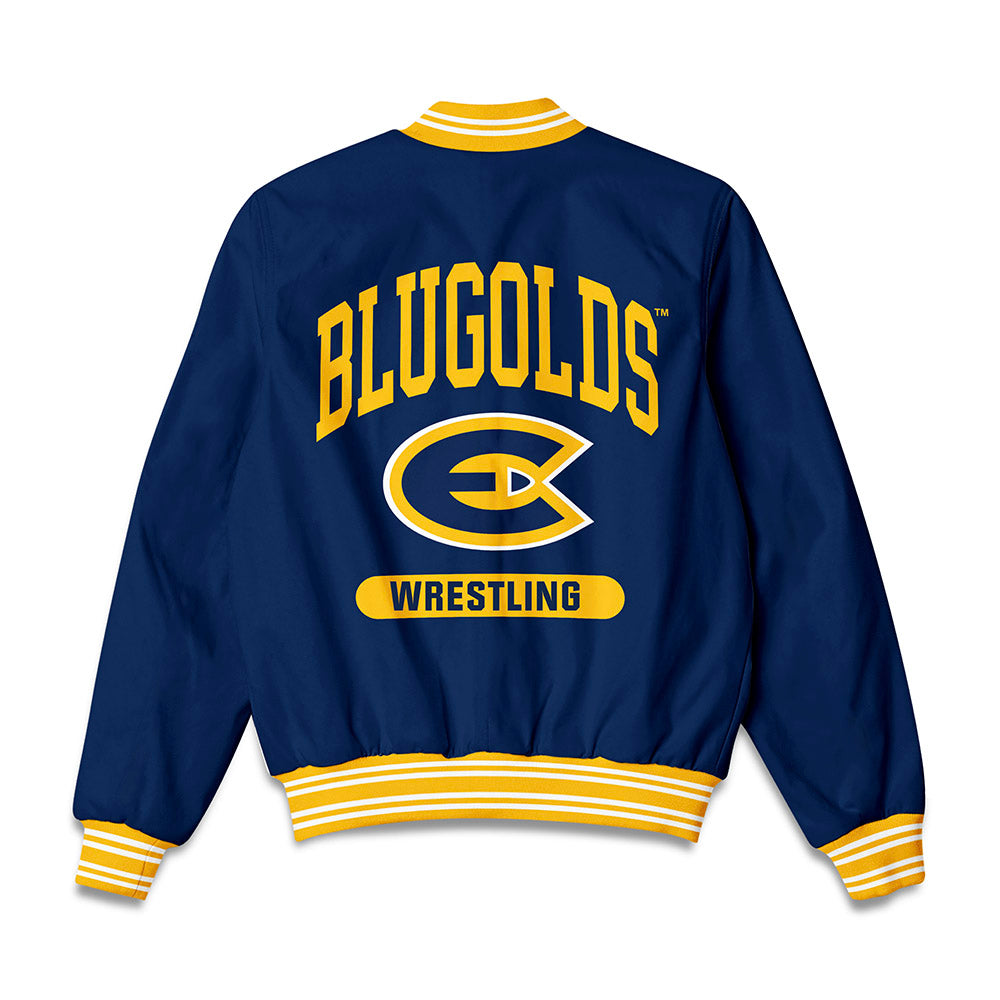 UW Eau Claire - NCAA Wrestling : Ian Pepple - Bomber Jacket-1