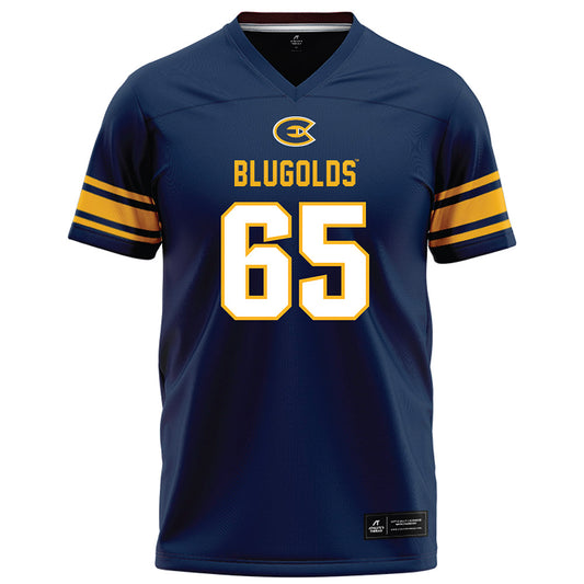 UW Eau Claire - NCAA Football : Alex Rack - Navy Football Jersey-0