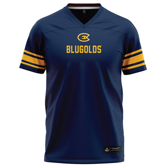 UW Eau Claire - NCAA Football : Ayden Phillips - Navy Football Jersey-0