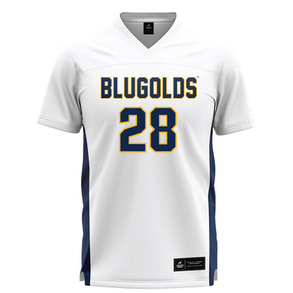  - NCAA Women's Lacrosse : Maddie Young - White Lacrosse Jersey -0