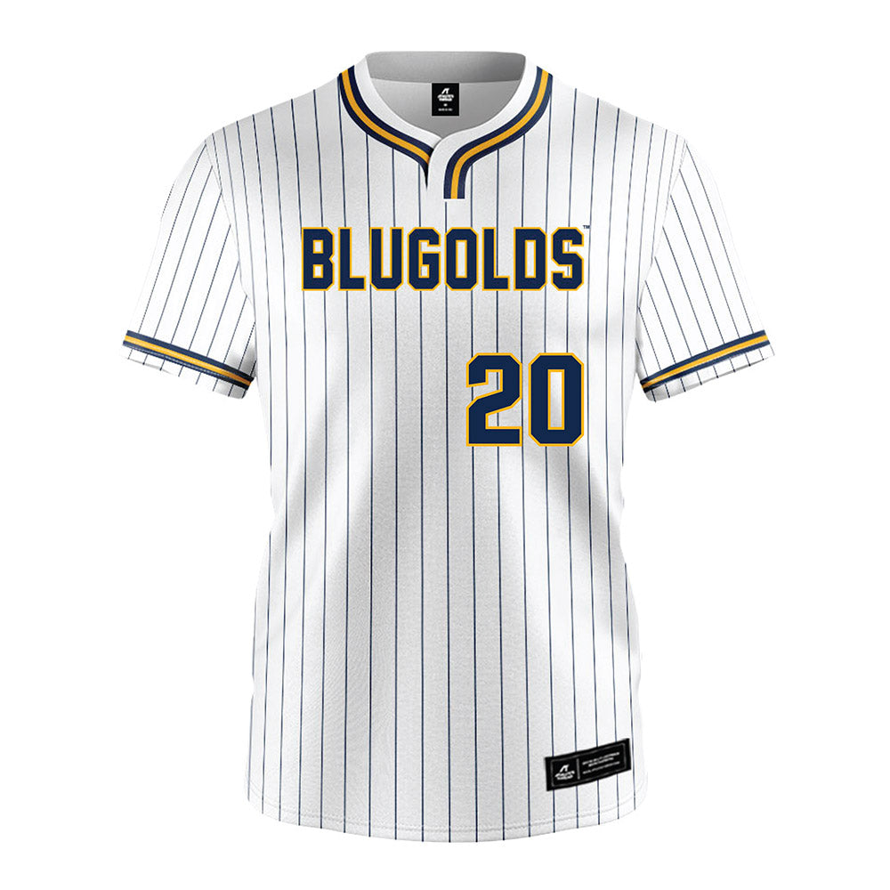 UW Eau Claire - NCAA Softball : Haylie Schmidt - White Striped Jersey-0