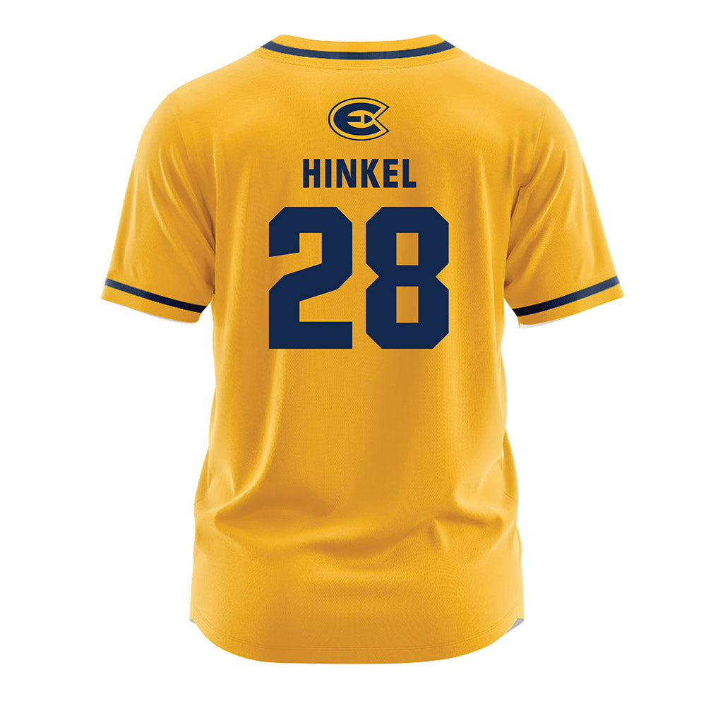 UW Eau Claire - NCAA Baseball : Cole Hinkel - Gold Jersey-1