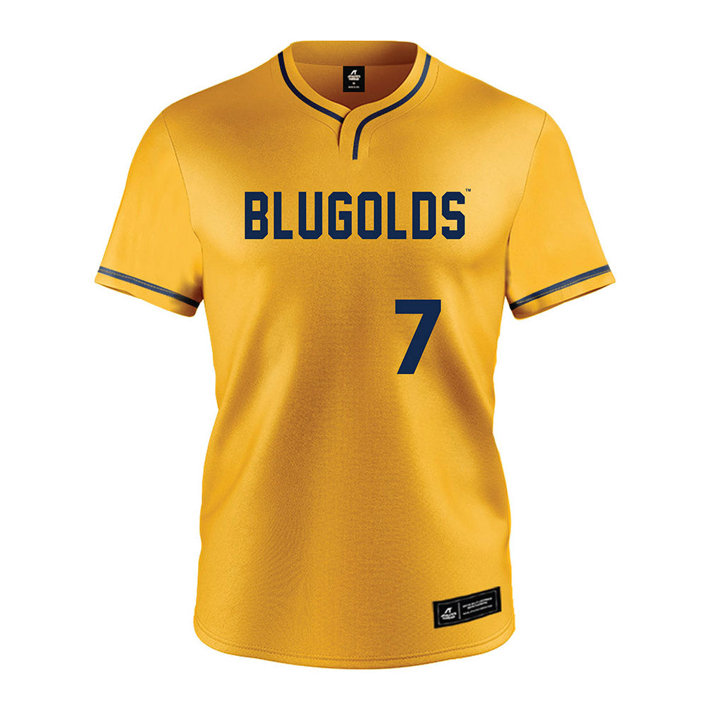 UW Eau Claire - NCAA Baseball : Ethan Plantz - Gold Jersey-0