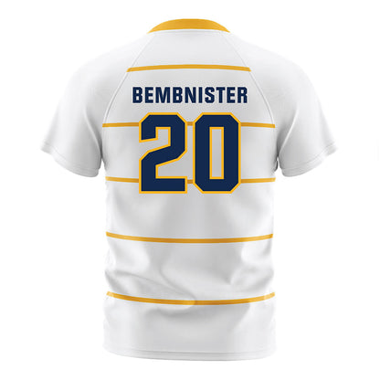 UW Eau Claire - NCAA Women's Soccer : Taylor Bembnister - White Soccer Jersey-1
