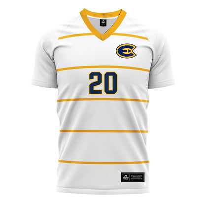 UW Eau Claire - NCAA Women's Soccer : Taylor Bembnister - White Soccer Jersey-0