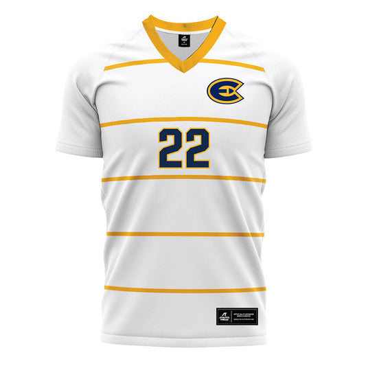 UW Eau Claire - NCAA Women's Soccer : Emma Donovan - White Soccer Jersey-0