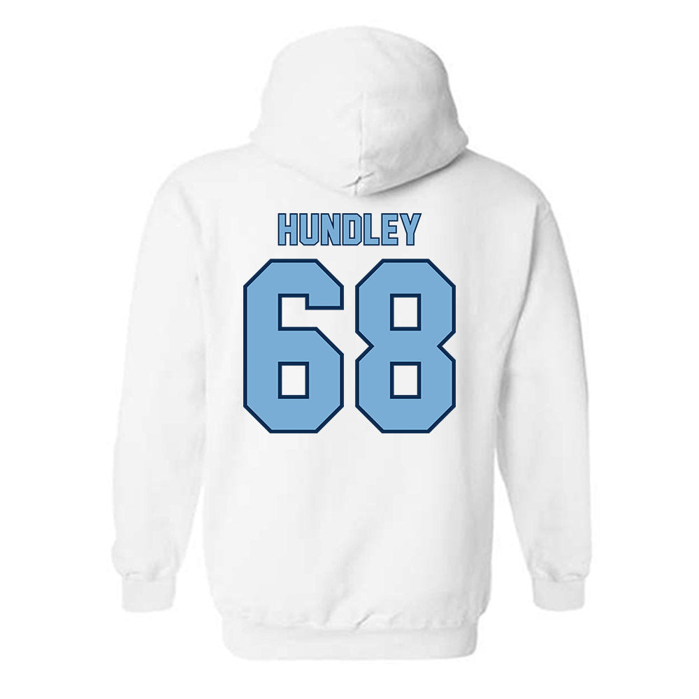 The Citadel - NCAA Football : Brock Hundley - Classic Shersey Hooded Sweatshirt-1