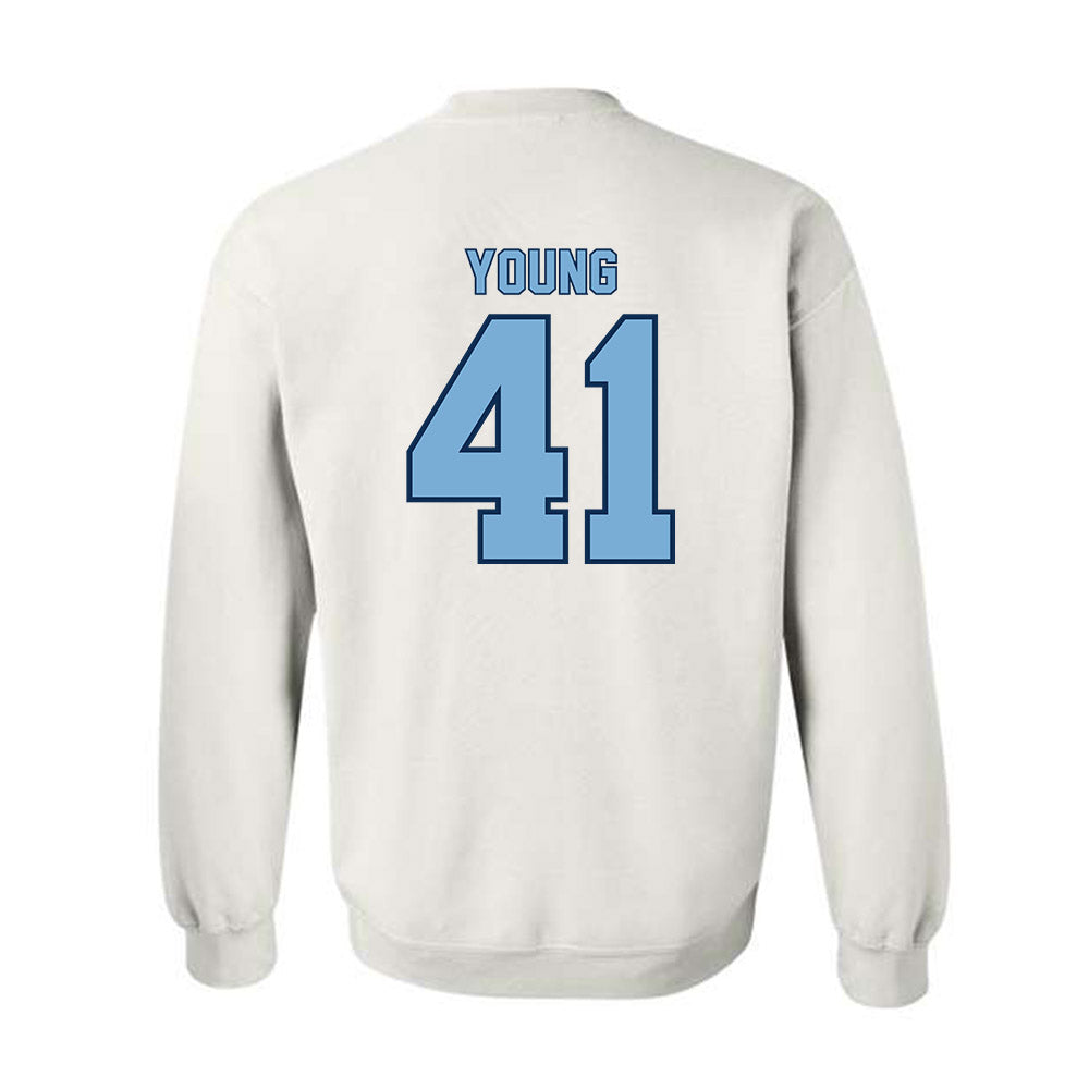 The Citadel - NCAA Football : Andy Young - Classic Shersey Crewneck Sweatshirt-1