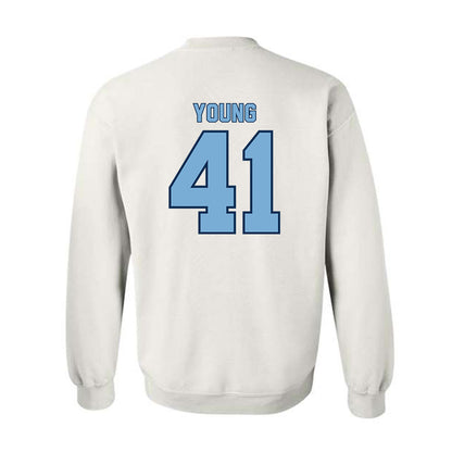 The Citadel - NCAA Football : Andy Young - Classic Shersey Crewneck Sweatshirt-1