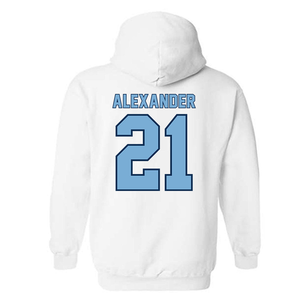 The Citadel - NCAA Men's Basketball : Cole Alexander - Classic Shersey Hooded Sweatshirt-1