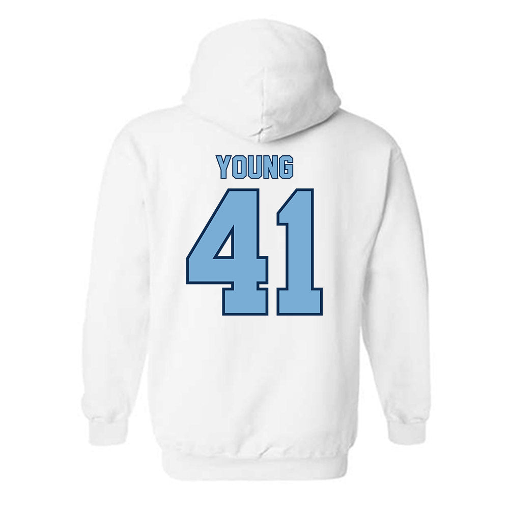 The Citadel - NCAA Football : Andy Young - Classic Shersey Hooded Sweatshirt-1