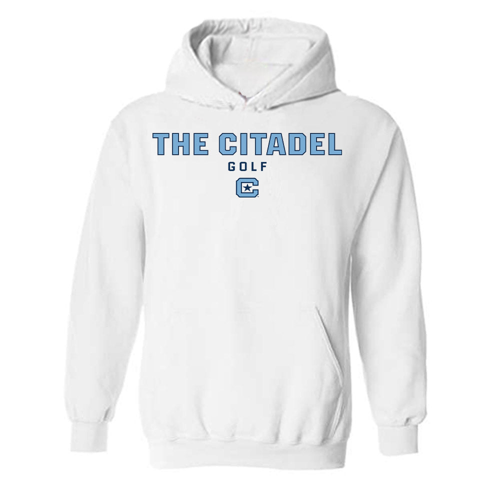 The Citadel - NCAA Women's Golf : Sofia Vargas - Classic Shersey Hooded Sweatshirt-0