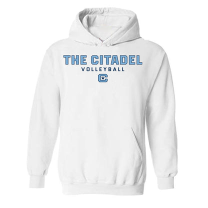 The Citadel - NCAA Women's Volleyball : Karlie Vogelheim - Classic Shersey Hooded Sweatshirt-0