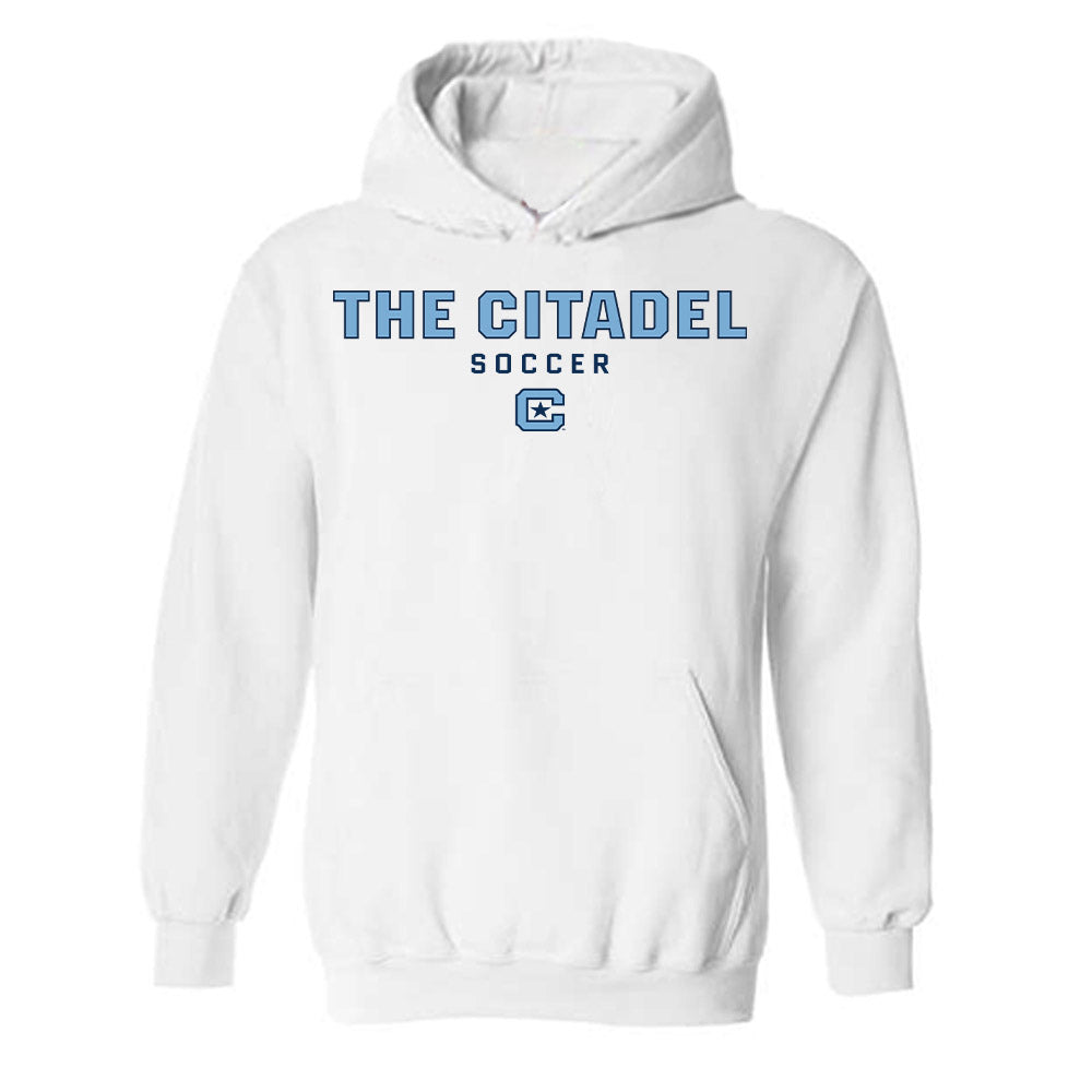 The Citadel - NCAA Women's Soccer : Alice Williamson - Classic Shersey Hooded Sweatshirt-0