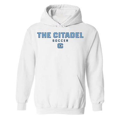 The Citadel - NCAA Women's Soccer : Maya Johnson - Classic Shersey Hooded Sweatshirt-0