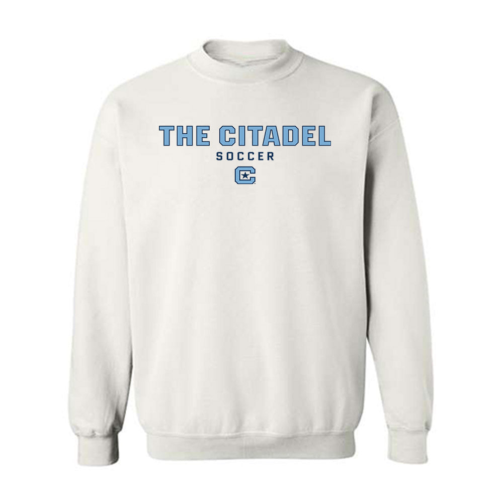 The Citadel - NCAA Women's Soccer : Alice Williamson - Classic Shersey Crewneck Sweatshirt-0