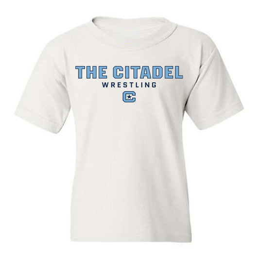 The Citadel - NCAA Wrestling : Tyler Washburn - Classic Shersey Youth T-Shirt-0