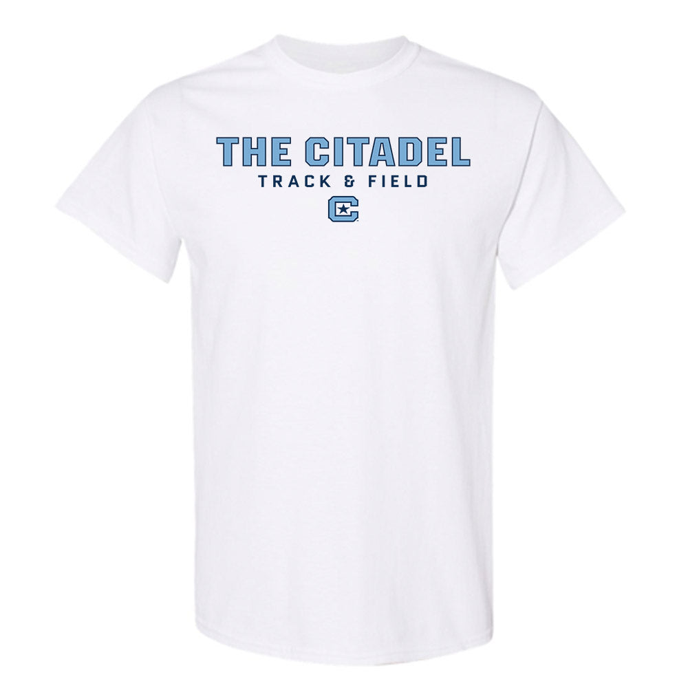 The Citadel - NCAA Men's Track & Field : Jeremiah Shaw - Classic Shersey T-Shirt-0