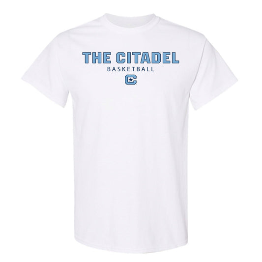 The Citadel - NCAA Men's Basketball : Gabriel Hernandez - Classic Shersey T-Shirt-0