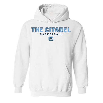 The Citadel - NCAA Men's Basketball : Chase Williams - Classic Shersey Hooded Sweatshirt-0