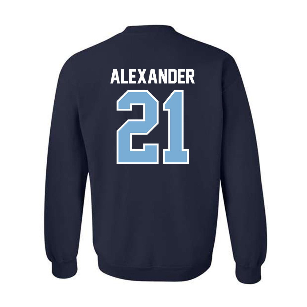 The Citadel - NCAA Men's Basketball : Cole Alexander - Classic Shersey Crewneck Sweatshirt-1