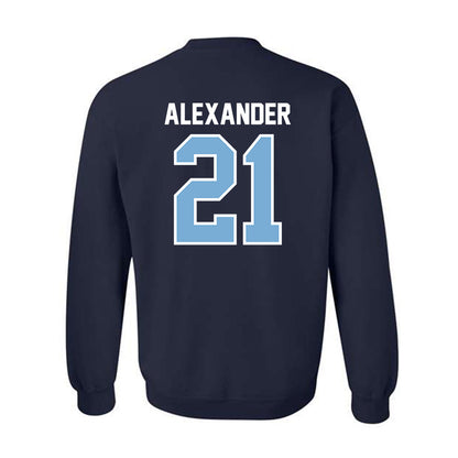 The Citadel - NCAA Men's Basketball : Cole Alexander - Classic Shersey Crewneck Sweatshirt-1