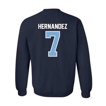 The Citadel - NCAA Men's Basketball : Gabriel Hernandez - Classic Shersey Crewneck Sweatshirt-1