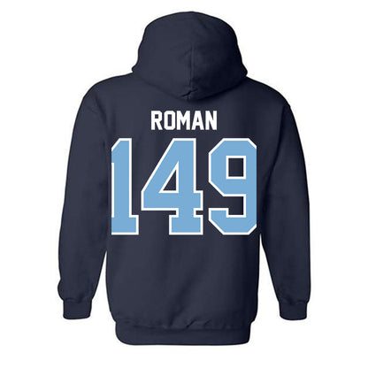 The Citadel - NCAA Wrestling : Dillon Roman - Classic Shersey Hooded Sweatshirt-1