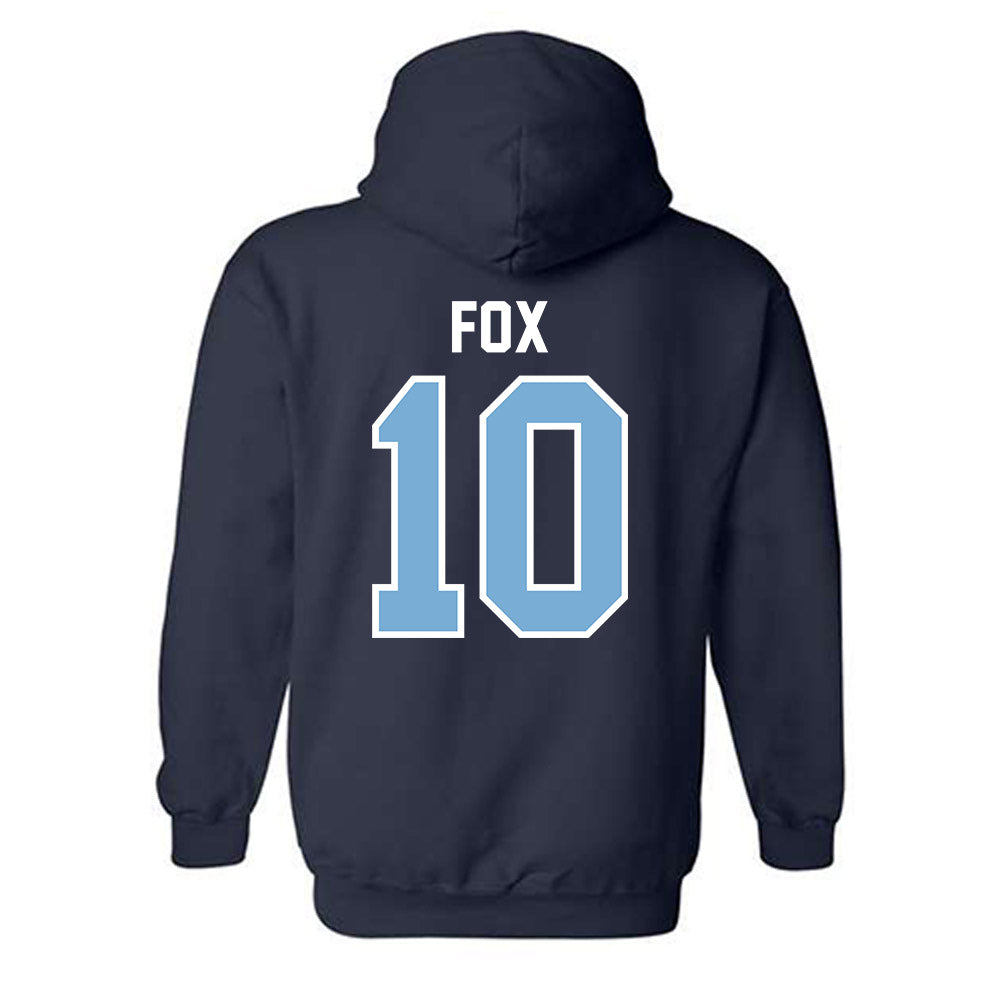 The Citadel - NCAA Men's Basketball : Brody Fox - Classic Shersey Hooded Sweatshirt-1
