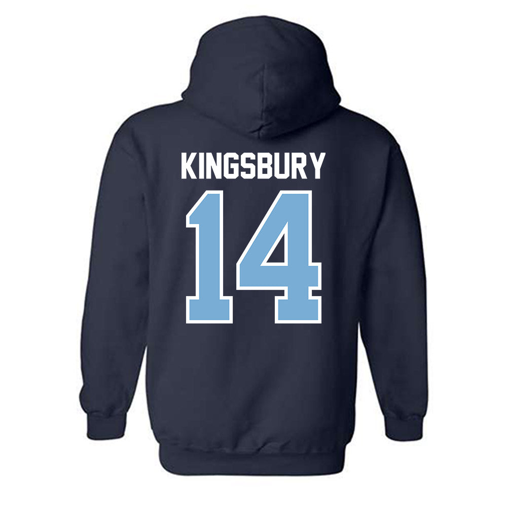 The Citadel - NCAA Men's Basketball : Carter Kingsbury - Classic Shersey Hooded Sweatshirt-1