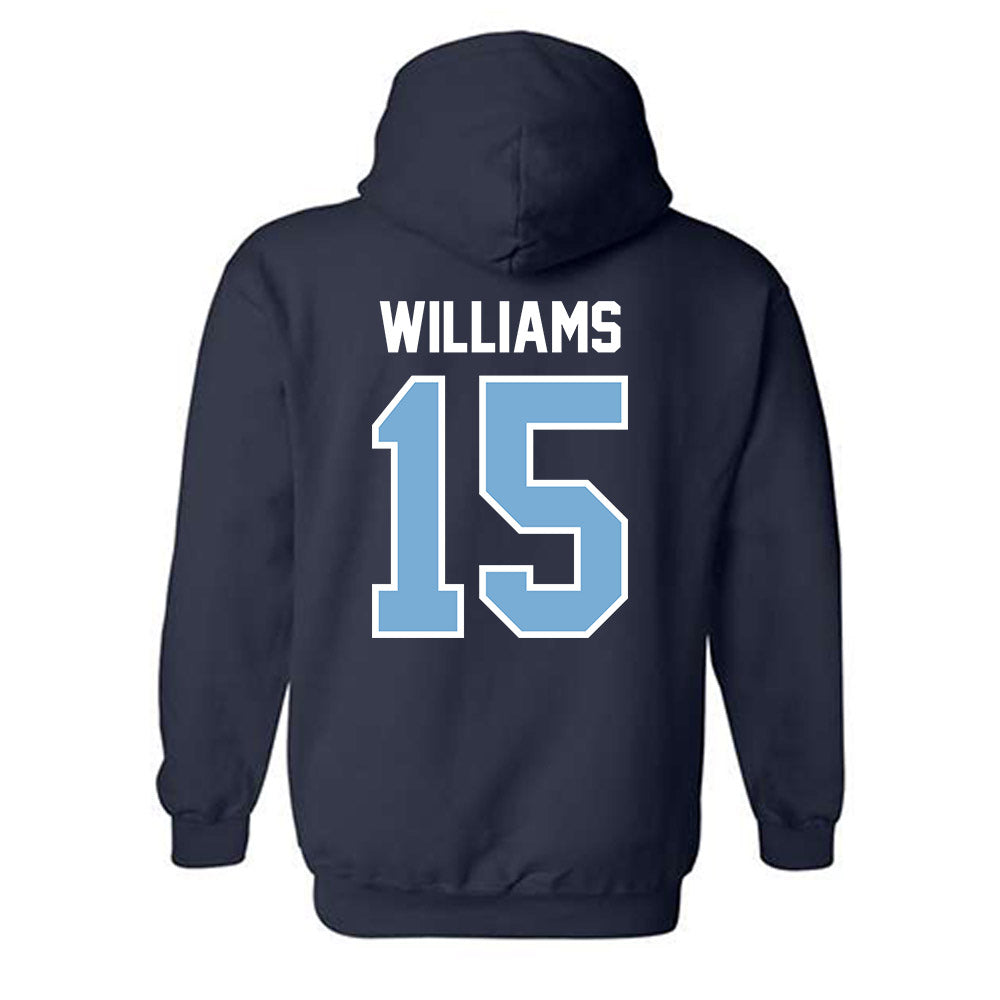 The Citadel - NCAA Men's Basketball : Chase Williams - Classic Shersey Hooded Sweatshirt-1