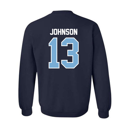 The Citadel - NCAA Women's Soccer : Maya Johnson - Classic Shersey Crewneck Sweatshirt-1