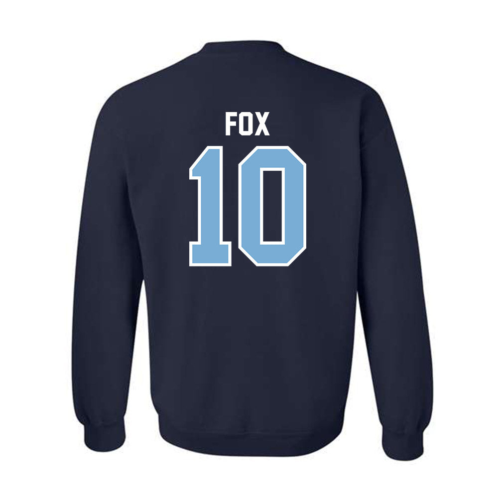 The Citadel - NCAA Men's Basketball : Brody Fox - Classic Shersey Crewneck Sweatshirt-1