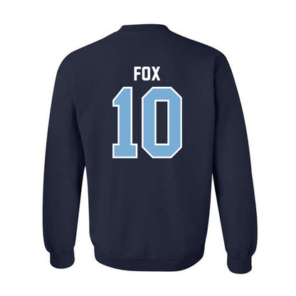 The Citadel - NCAA Men's Basketball : Brody Fox - Classic Shersey Crewneck Sweatshirt-1