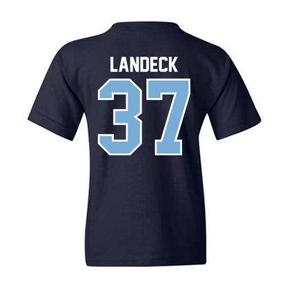 The Citadel - NCAA Baseball : Nathan Landeck - Classic Shersey Youth T-Shirt-1