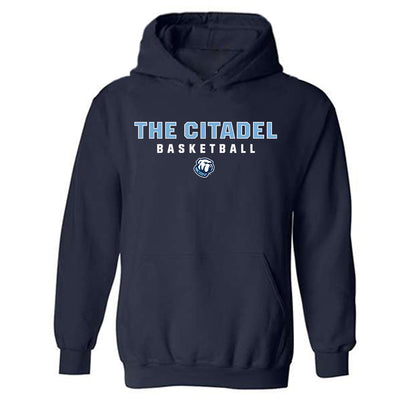 The Citadel - NCAA Men's Basketball : Carter Kingsbury - Classic Shersey Hooded Sweatshirt-0