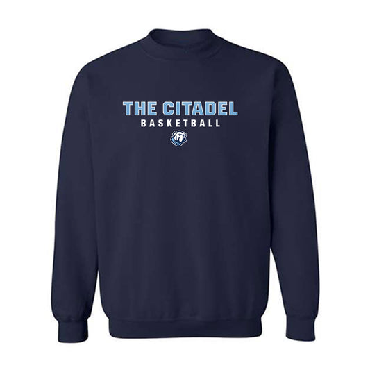 The Citadel - NCAA Men's Basketball : Cole Alexander - Classic Shersey Crewneck Sweatshirt-0