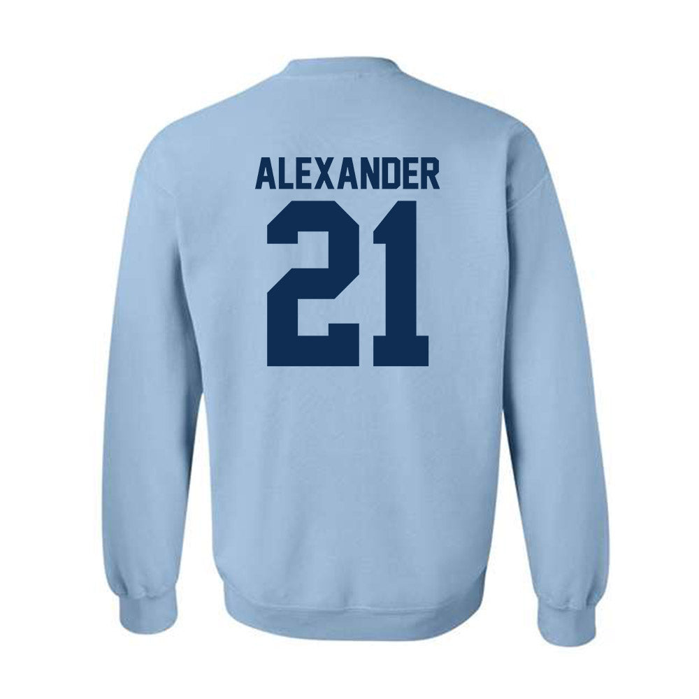 The Citadel - NCAA Men's Basketball : Cole Alexander - Classic Shersey Crewneck Sweatshirt-1
