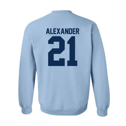 The Citadel - NCAA Men's Basketball : Cole Alexander - Classic Shersey Crewneck Sweatshirt-1