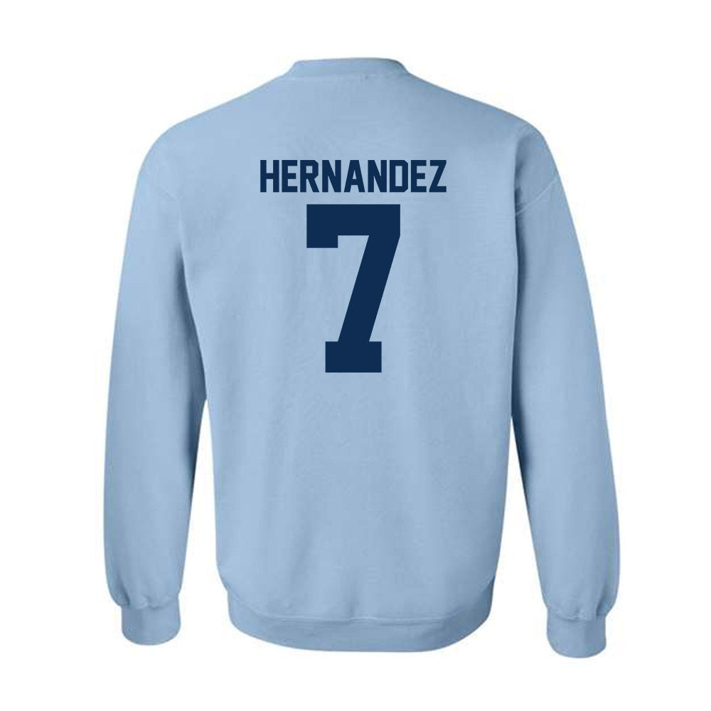 The Citadel - NCAA Men's Basketball : Gabriel Hernandez - Classic Shersey Crewneck Sweatshirt-1
