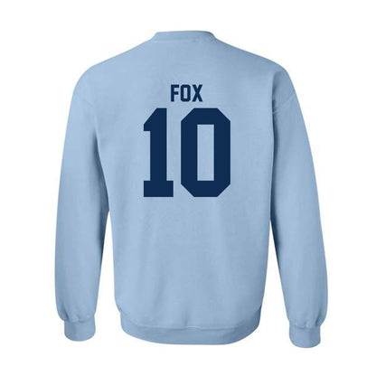 The Citadel - NCAA Men's Basketball : Brody Fox - Classic Shersey Crewneck Sweatshirt-1