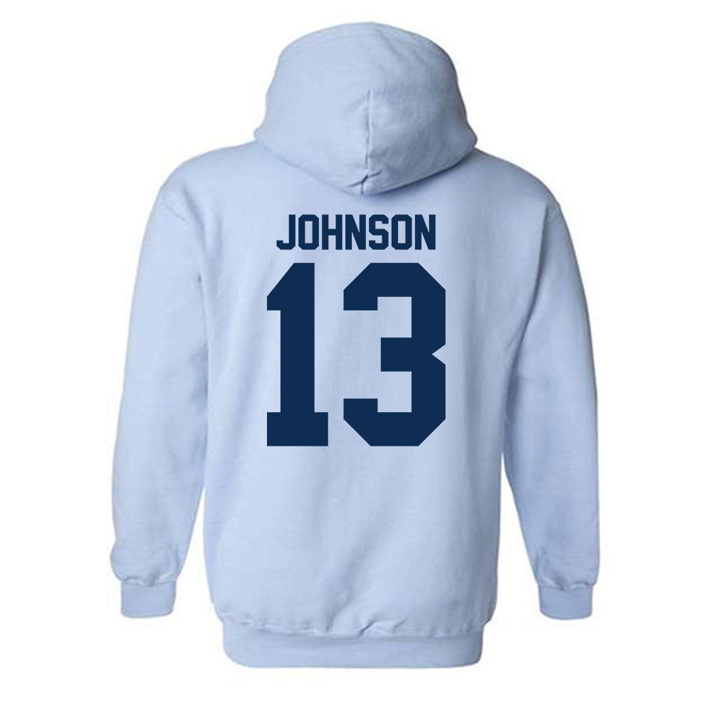 The Citadel - NCAA Women's Soccer : Maya Johnson - Classic Shersey Hooded Sweatshirt-1
