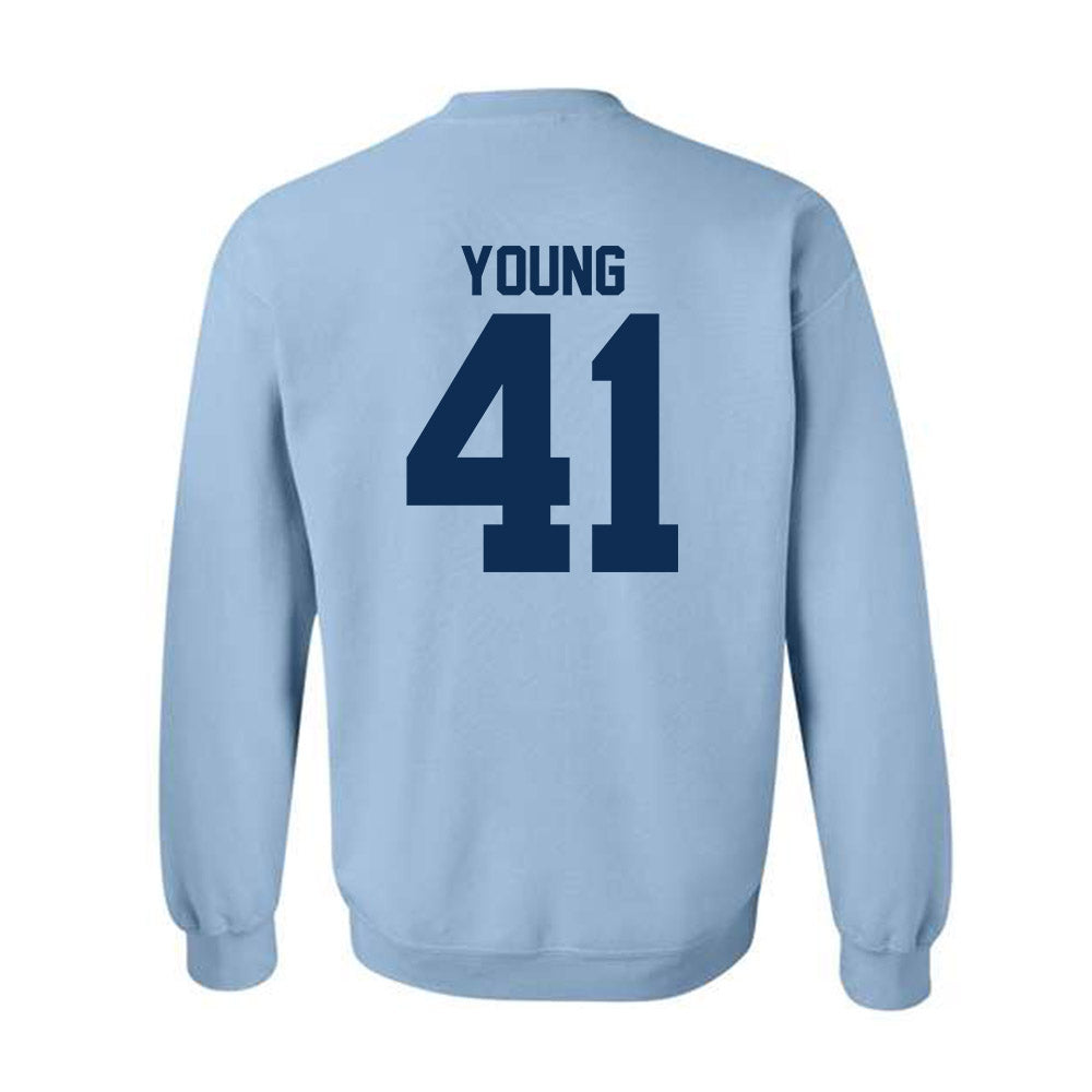 The Citadel - NCAA Football : Andy Young - Classic Shersey Crewneck Sweatshirt-1