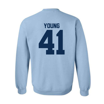 The Citadel - NCAA Football : Andy Young - Classic Shersey Crewneck Sweatshirt-1