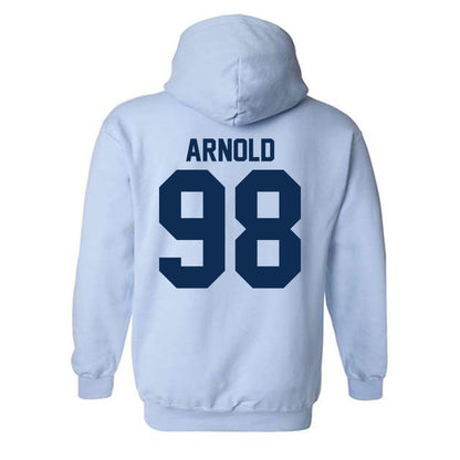 The Citadel - NCAA Football : Carson Arnold - Classic Shersey Hooded Sweatshirt-1