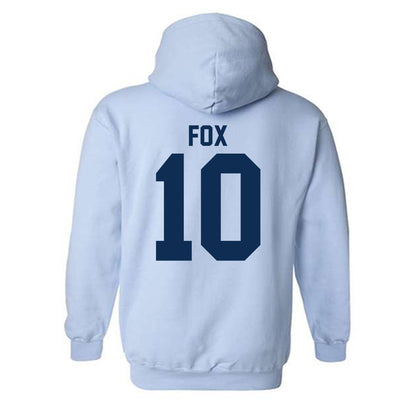 The Citadel - NCAA Men's Basketball : Brody Fox - Classic Shersey Hooded Sweatshirt-1