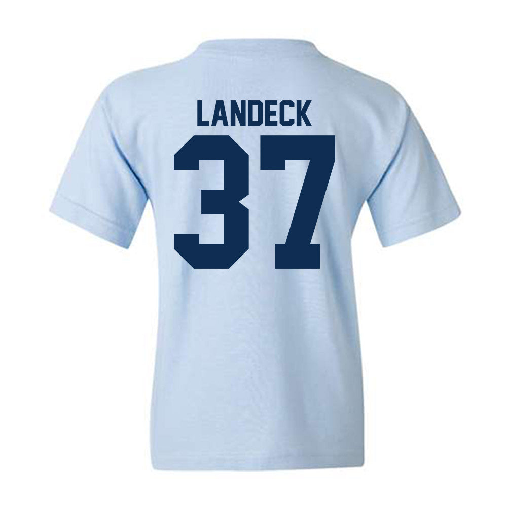 The Citadel - NCAA Baseball : Nathan Landeck - Classic Shersey Youth T-Shirt-1