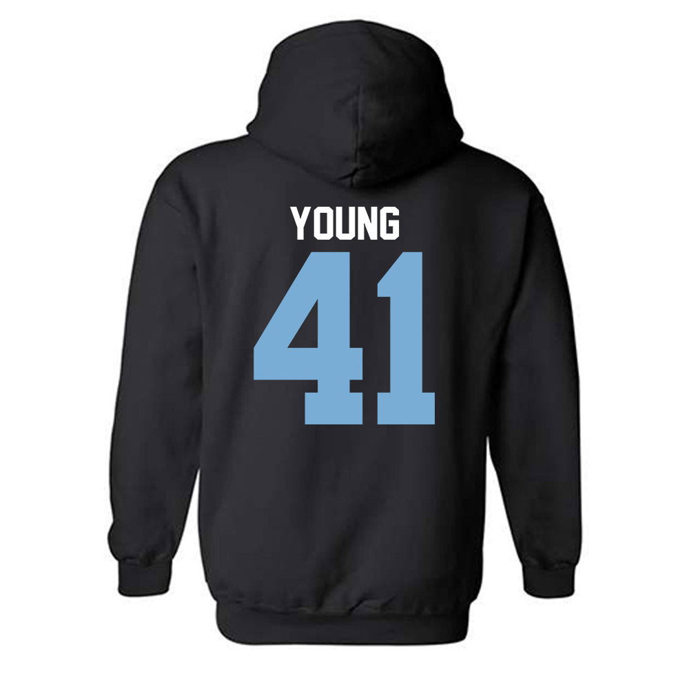 The Citadel - NCAA Football : Andy Young - Classic Shersey Hooded Sweatshirt-1