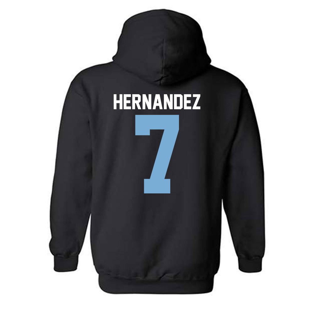 The Citadel - NCAA Men's Basketball : Gabriel Hernandez - Classic Shersey Hooded Sweatshirt-1